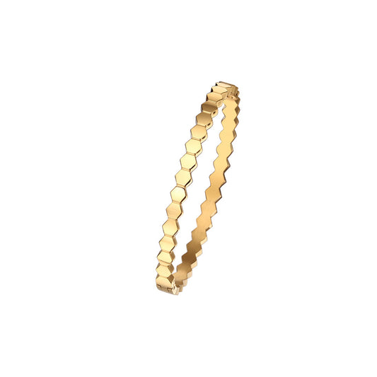 Honeycomb Bangle