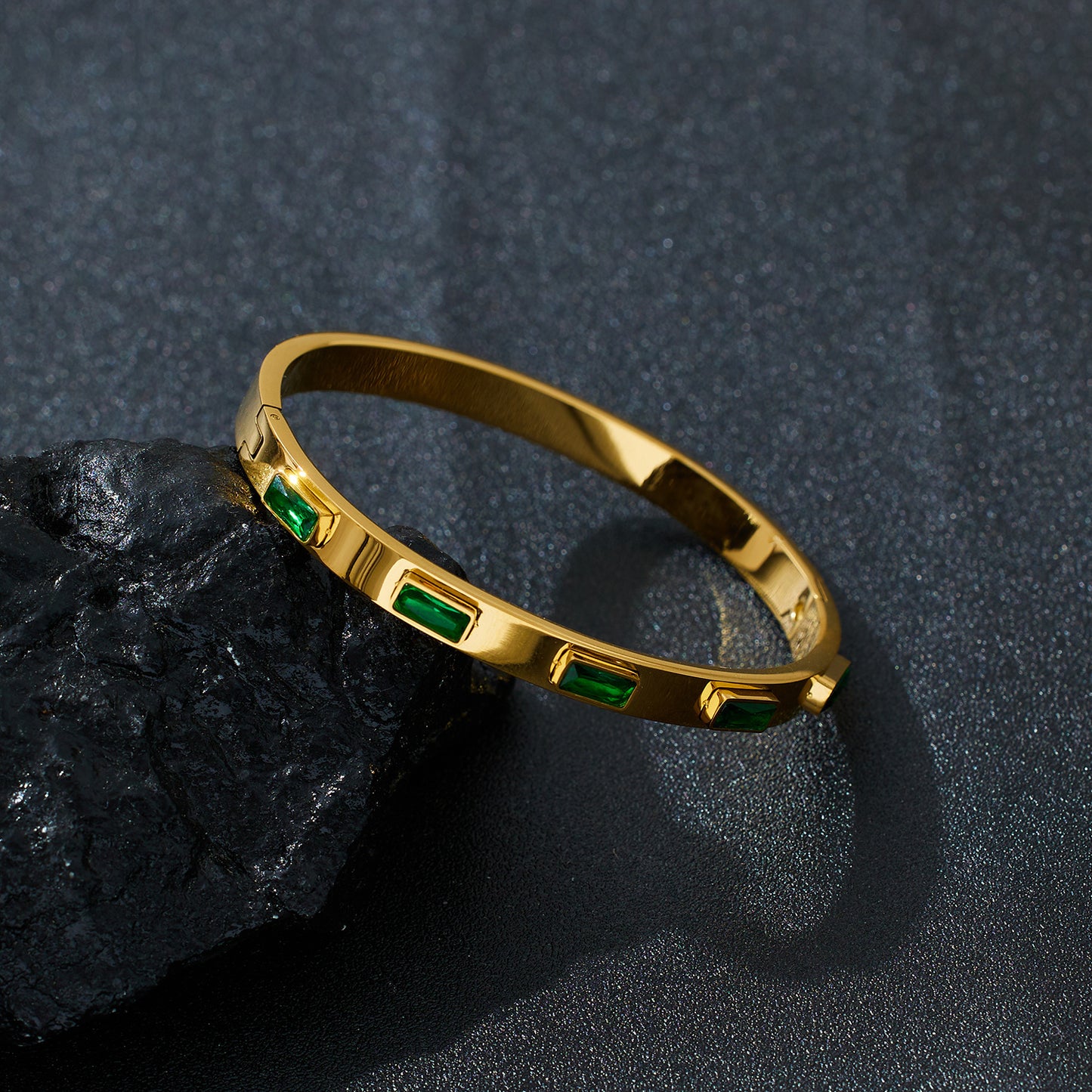 Auric Stone Bangle