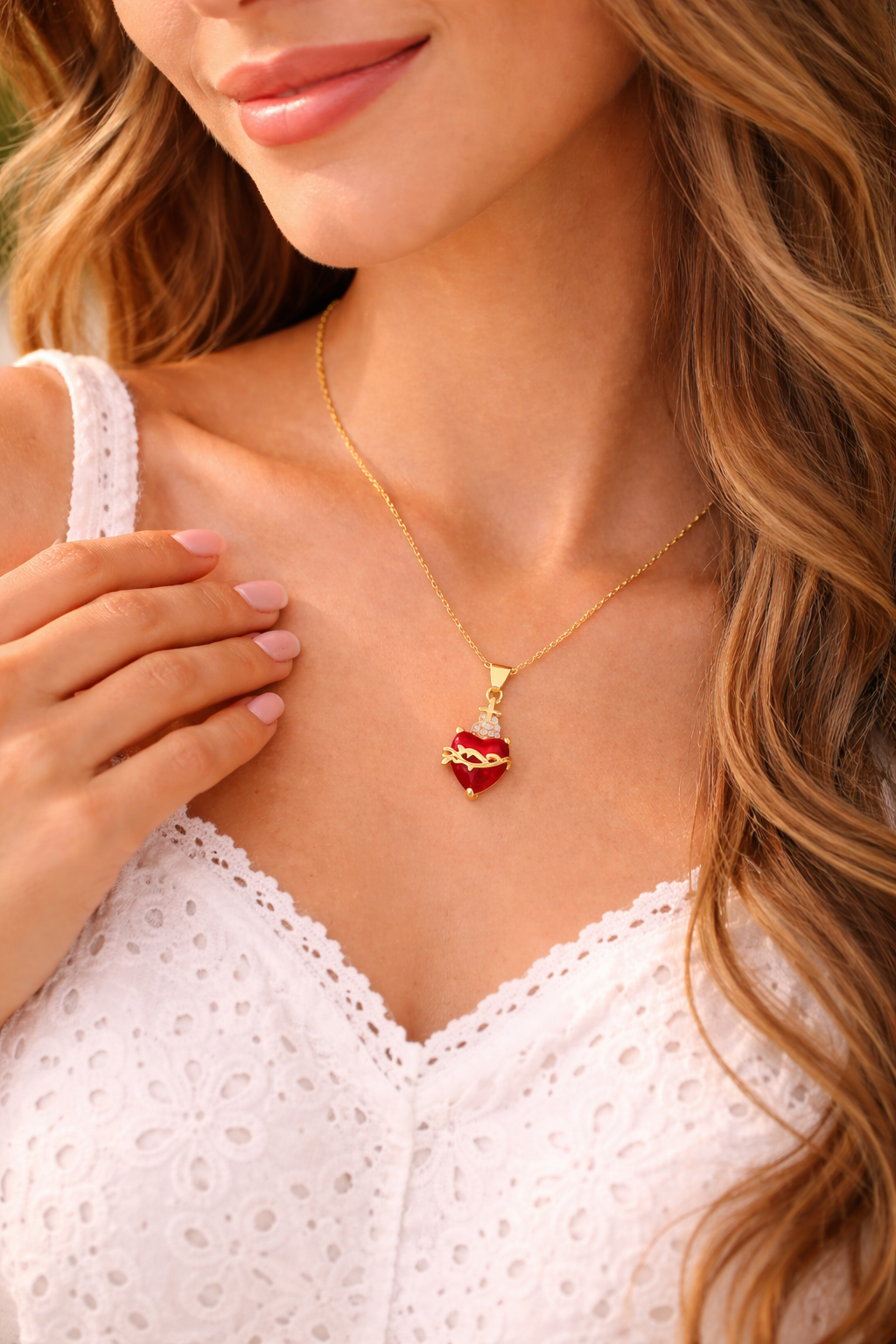 Love Flame Necklace