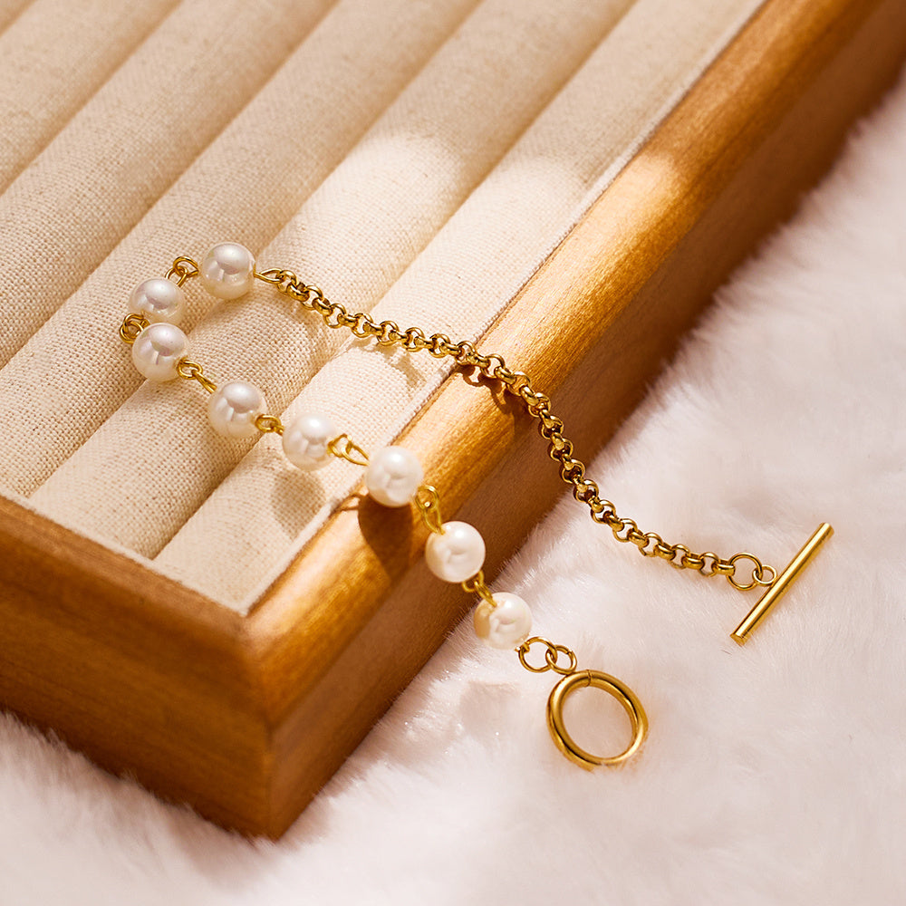 Serene Pearl Bracelet