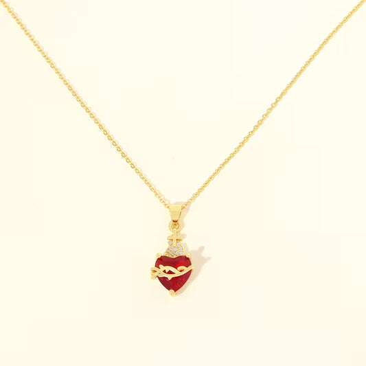Love Flame Necklace
